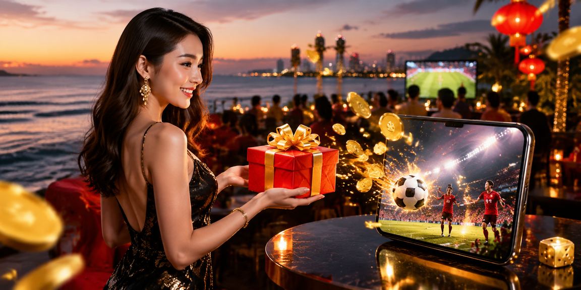 Phong bì đỏ may mắn và bãi biển Đà Nẵng – hình ảnh đặc trưng ưu đãi VIP